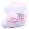 Cotton Floral First Walker Toddler Shoes